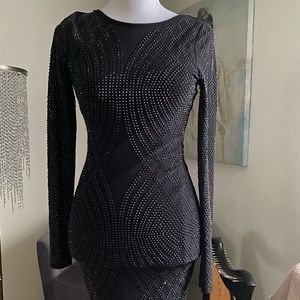 Windsor Black Sequins Dress